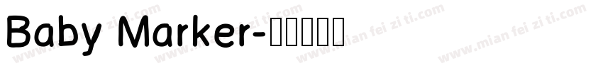 Baby Marker字体转换